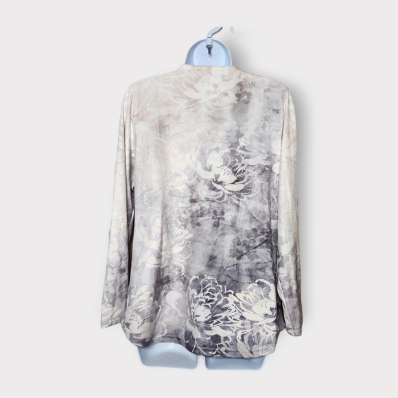 Soft Surroundings Corrina Floral Top - Picture 2 of 6